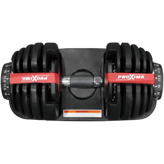 PROXIMA Gigant dumbbell boleh laras 24 kg